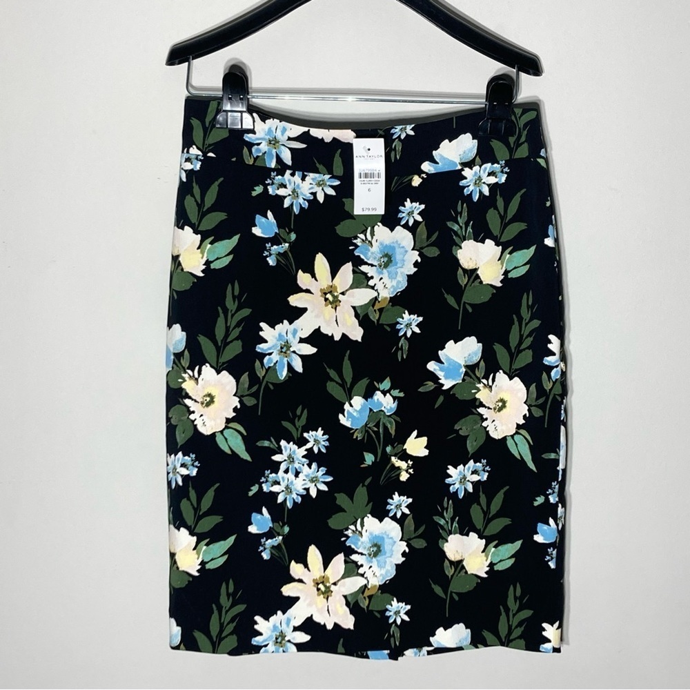ANN TAYLOR | NWT | Floral Print Midi Skirt